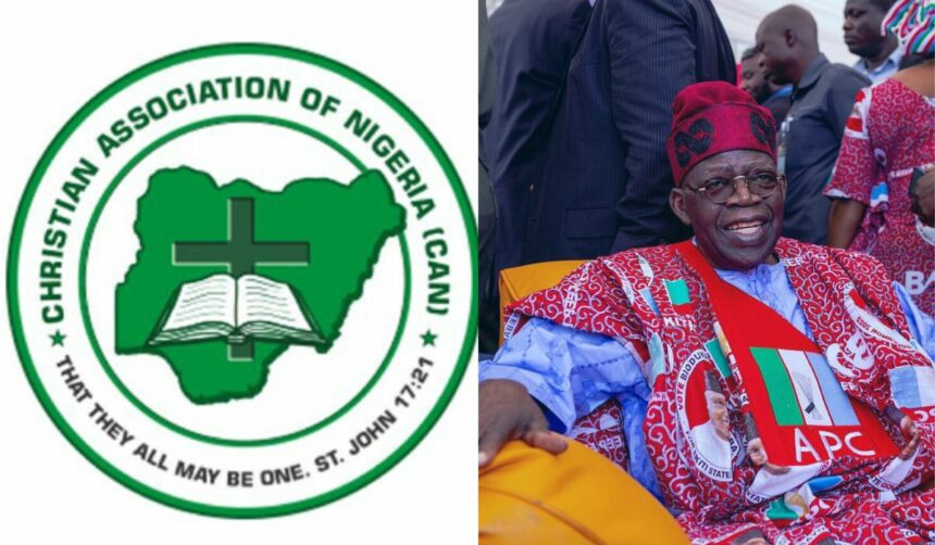 8 CAN officials make Tinubu’s campaign list – after condemning Muslim-Muslim ticket