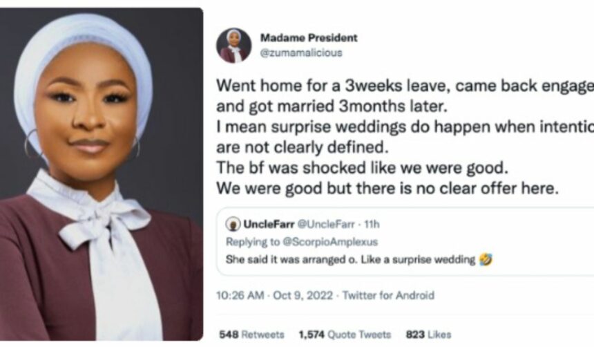 Breakfast: Beautiful Nigerian lady dumps boyfriend to marry another man