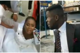Bride bursts into tears as groom discovers on wedding day that she has four children