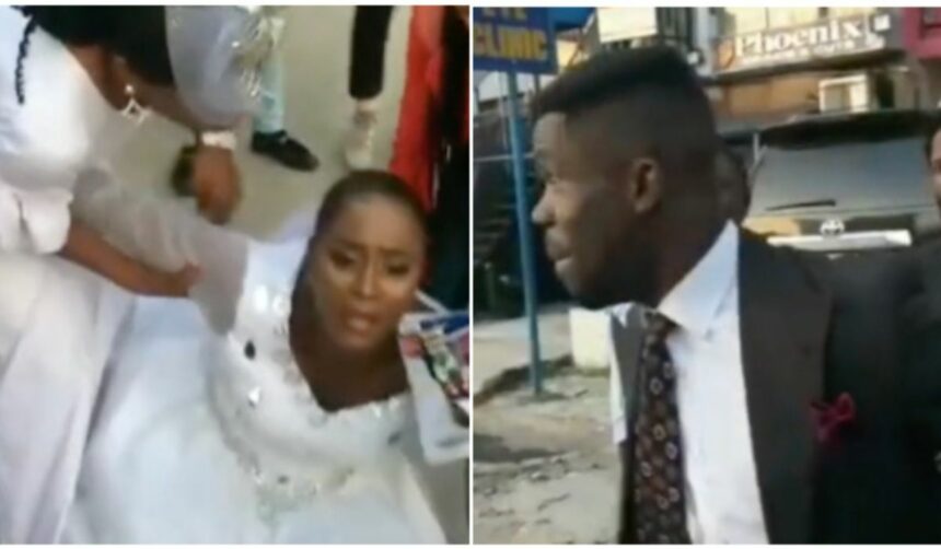 Bride bursts into tears as groom discovers on wedding day that she has four children