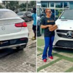 Comedian Sabinus acquires brand new Mercedes Benz weeks after crashing ride