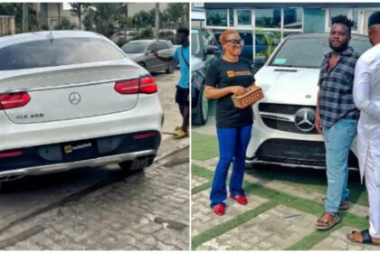 Comedian Sabinus acquires brand new Mercedes Benz weeks after crashing ride