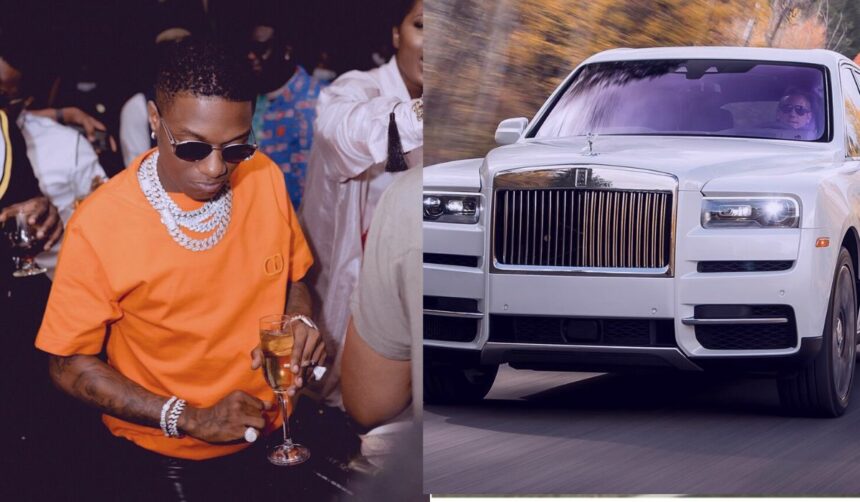 Congratulations: Wizkid reportedly buys brand-new Roll Royce worth over ₦400M