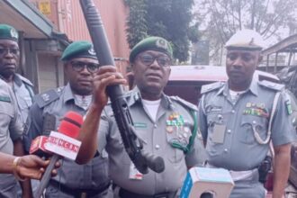 Customs seize ammunitions, military uniforms, foreign rice in Lagos
