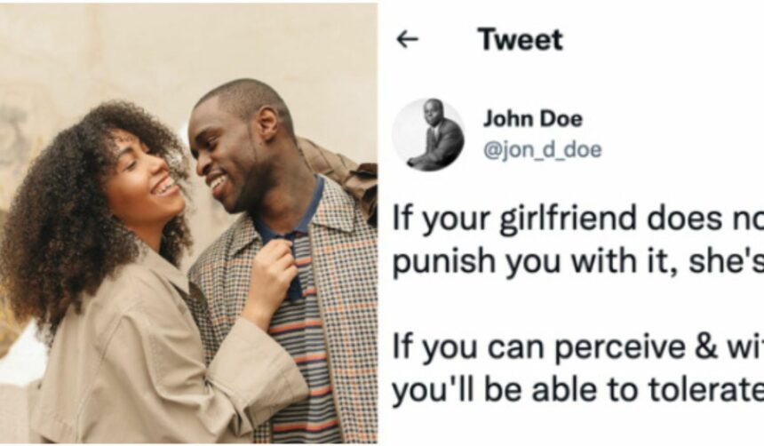 If your girlfriend does not fart in your presence, she's not yet comfortable with you – Nigerian man