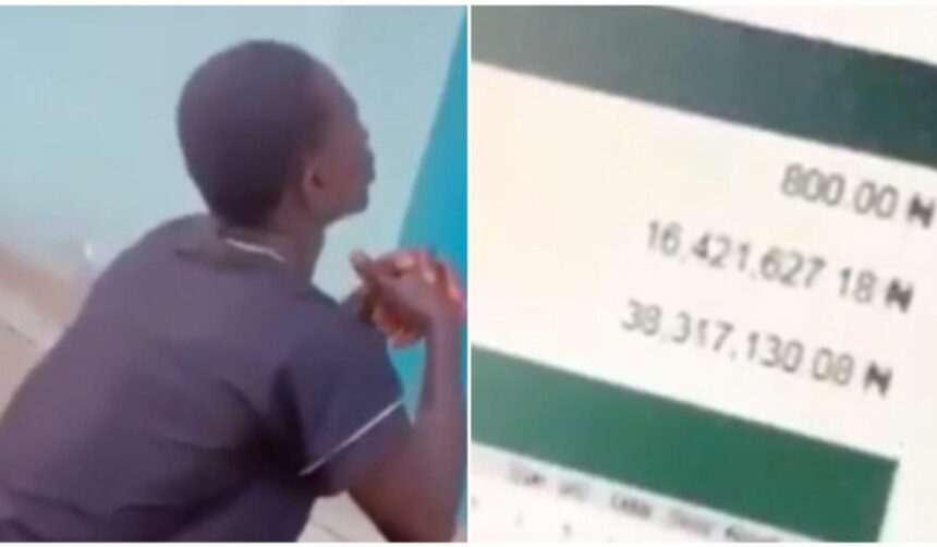 Instant millionaire: Nigerian man wins ₦38m after staking just N800 on sports betting