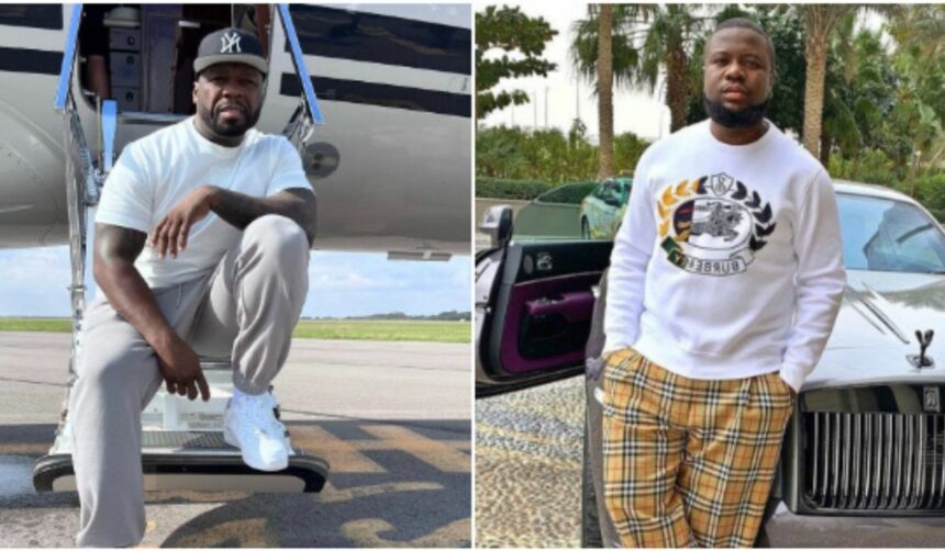 50 Cent to make a movie about jailed Nigerian scammer Hushpuppi