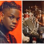Fans panic as singer Rema fakes passing out on stage at UK concert