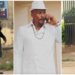 Shock as veteran actor Hanks Anuku is seen roaming the streets like a mad man
