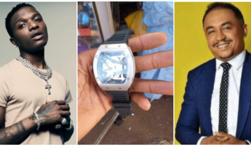 You 2 much: Daddy Freeze hails Wizkid for wearing wristwatch worth N232M