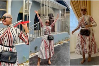 Actress Nancy Isime builds massive 6-bedroom house for her parents