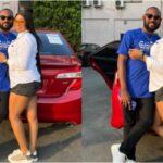 Nigerians react as BBNaija’s Tega’s husband shows off new woman