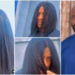 Wetin be this? - Nigerians react as Yul Edochie debuts new look with female wig
