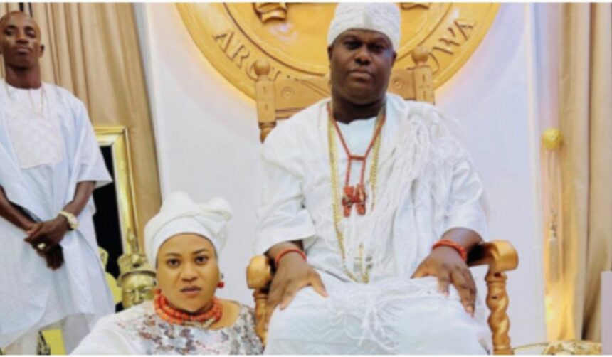 You wan chop Oba gbola: Reactions as Nkechi Blessing celebrates Ooni of Ife’s coronation anniversary