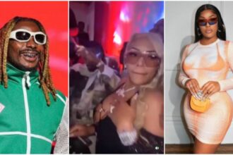 Asake and Burna Boy’s ex, Stefflon Don are spotted partying at club in Ghana