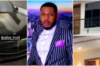 BBNaija’s Frodd begins 2023 with a house and brand new Maybach