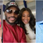 “Belle go soon enter:” Nigerians react as BBNaija’s Erica is pictured with 2baba 