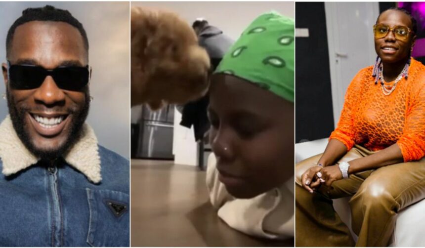 Controversy as Singer Teni reportedly names her dog Burna Boy
