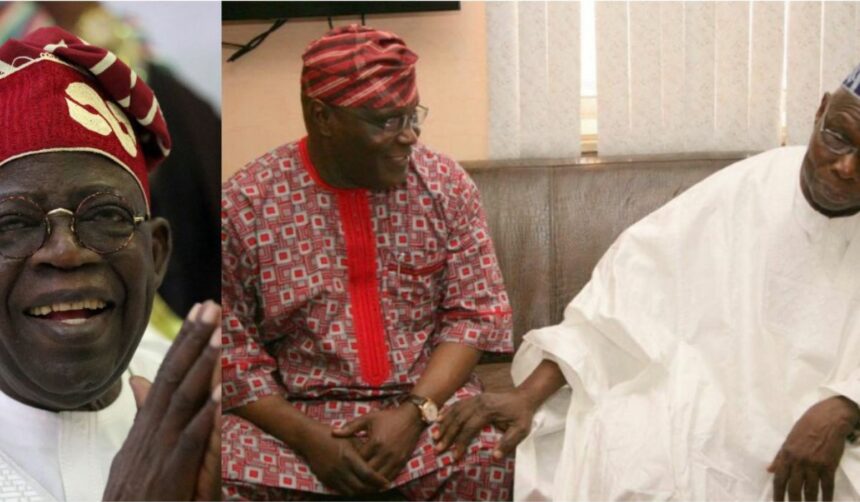 “I once rescued Atiku from being roasted like a goat from Obasanjo’ - Tinubu claims