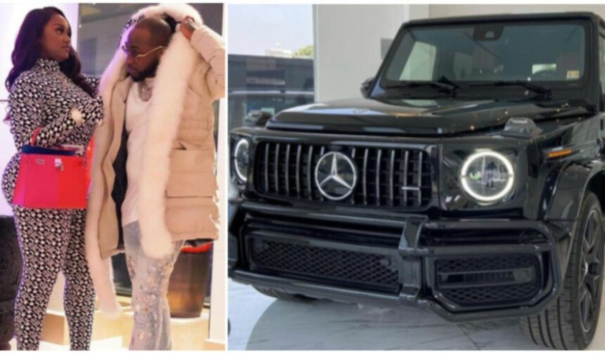 New ride for wife: Video shows Chioma’s brand new G-wagon ready to be shipped to Lagos