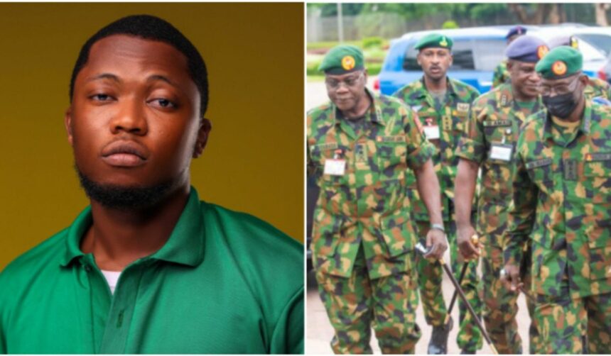 Skit maker Brain Jotter considers joining Nigerian army