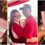 “Thank you hubby” -  Regina Daniels flaunts bundles of newly redesigned naira notes