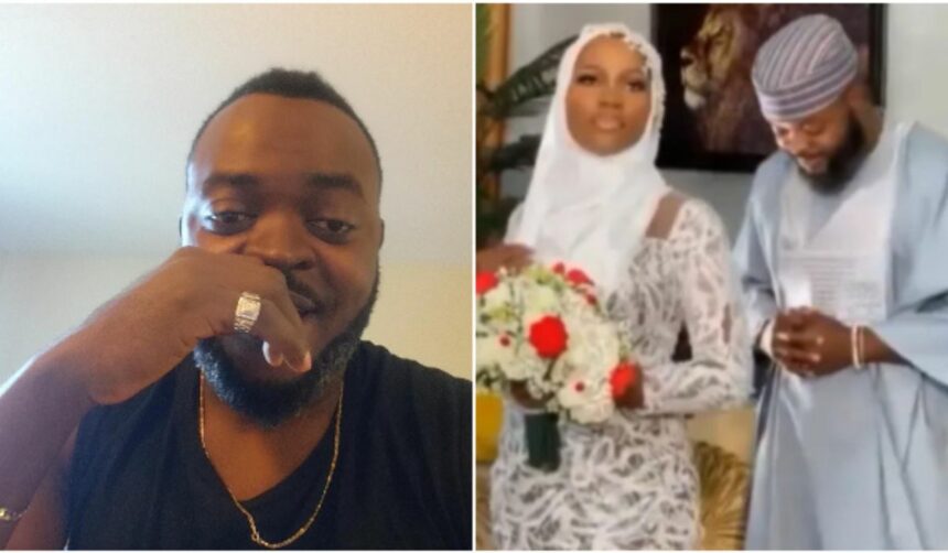 “The love has died”- Nollywood actor Yomi Gold announces end of his 1-year marriage