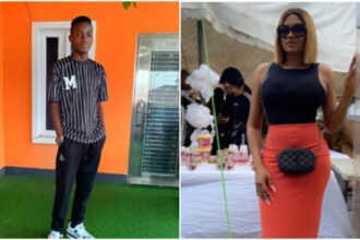 Yul Edochie’s wife May celebrates her first son on his 16th birthday