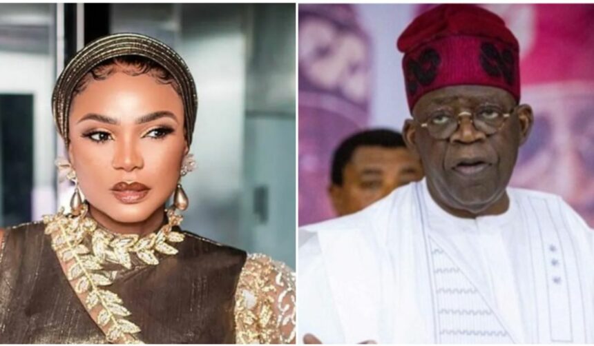 2023: “Tinubu needs to rest, I don’t see him as my president” - Iyabo Ojo says