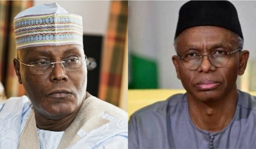 Atiku dislikes poor Nigerians," El-Rufai blast PDP presidential flagbearer