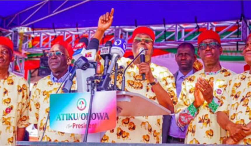 Atiku raises alarm over plans by some elements to disrupt presidential election