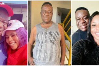 Mr Ibu reacts after his wife accused him of dating his adopted daughter