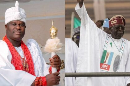 Ooni of Ife, Yoruba obas from 6 Southwest states Endorse APC’s Tinubu