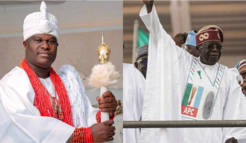 Ooni of Ife, Yoruba obas from 6 Southwest states Endorse APC’s Tinubu