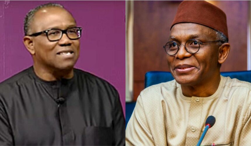 Peter Obi is a Nollywood actor - El-Rufai plays down chances of LP flagbearer in 2023 polls