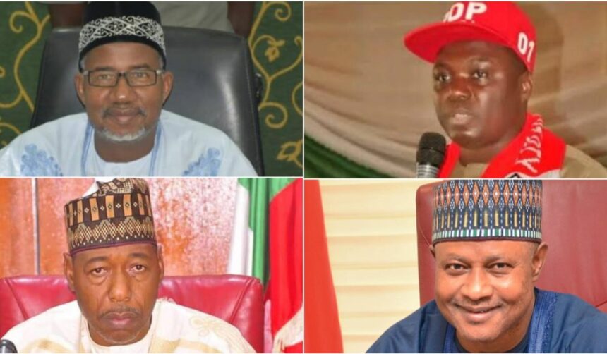 2023 Guber Polls: Bauchi, Borno governors secure re-election as Taraba, Kaduna produce new faces