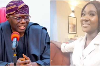 Actress Mercy Johnson endorses Governor Sanwo-Olu for second term