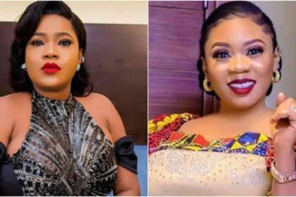 Actress Wumi Toriola reacts to claims of sleeping with Toyin Abraham’s husband