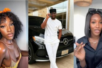 Congratulations pour in Paul Okoye’s girlfriend Ivy Ifeoma flaunts her engagement ring