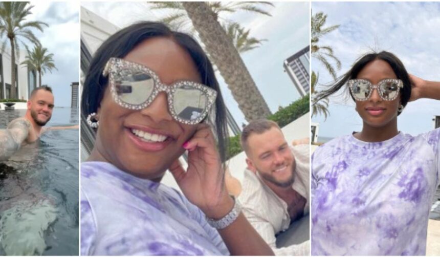 DJ Cuppy shares video of romantic vacation with fiance Ryan Taylor