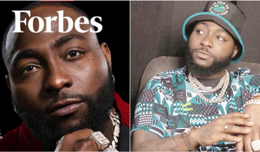 “I’m a Godfather”: Davido brags as he appears on cover of Forbes magazine