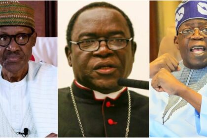 “Maybe God guide you” - Bishop Kukah send message to Buhari, Tinubu