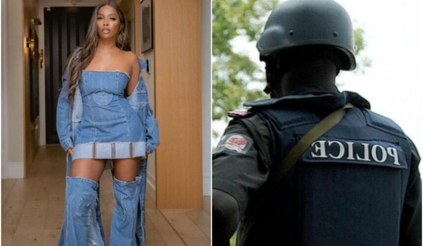 Suspects arrested as Tiwa Savage escapes kidnap attempt