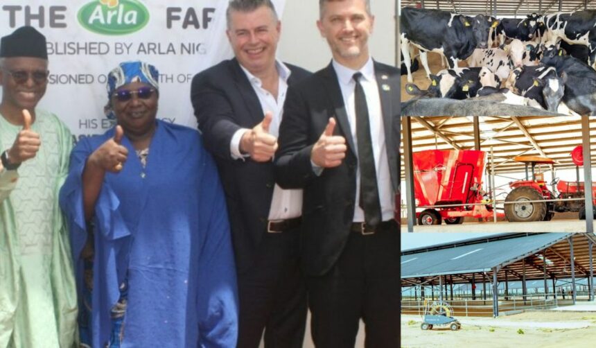 Huge boost for Nigeria’s economy as state-of-the-art farm berths in Kaduna, target 4 million kg annual milk production