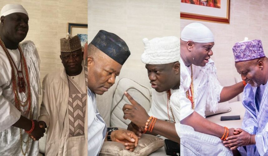 10th National Assembly: Key contenders rush to seek Ooni of Ife's blessings