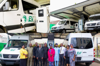 Nigerian automobile company, Jet Motors, produces first batch of Electric Vehicles, presents them to FG