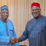 Anyim eyes Umahi's Senate seat, sparks rumours of defection after visiting new APC national chairman, Ganduje