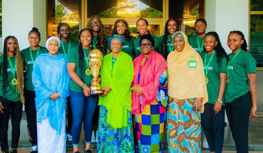 FG receives D’Tigress team, host them to a reception in Abuja