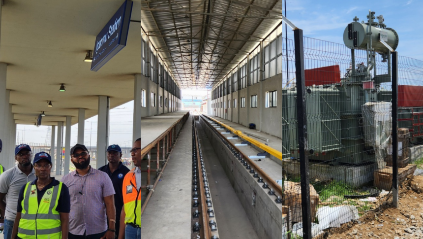 First phase of the Lagos rail blue line almost ready as LAMATA MD visits facility