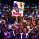 Massive turnout as Nigerians attend candlelight procession for Mohbad in Lagos